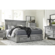 Ashley B772 Russelyn Queen Panel Bed with Storage